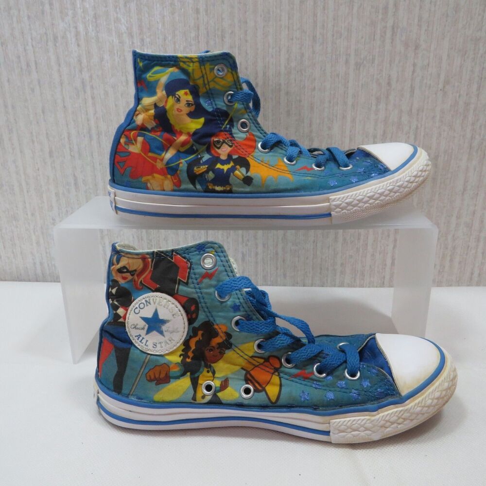 Converse All Star Size 3 DC Comics Heroines